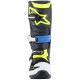 Мотоботы детские Alpinestars Tech 7S Black/Blue/Yellow