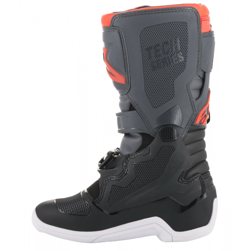 Мотоботы детские Alpinestars Tech 7S Black/Gray/Red Мотоботы детские Alpinestars Tech 7S Black/Gray/Red