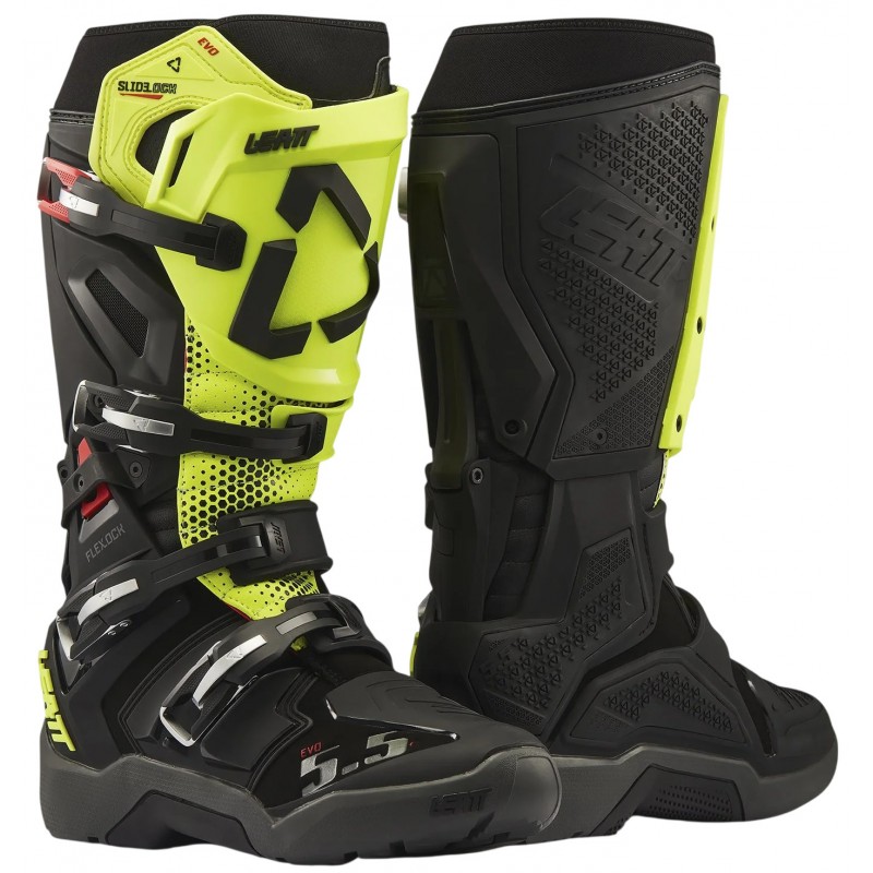 Мотоботи Leatt 5.5 FlexLock Enduro Evo Black/Neon/Yellow