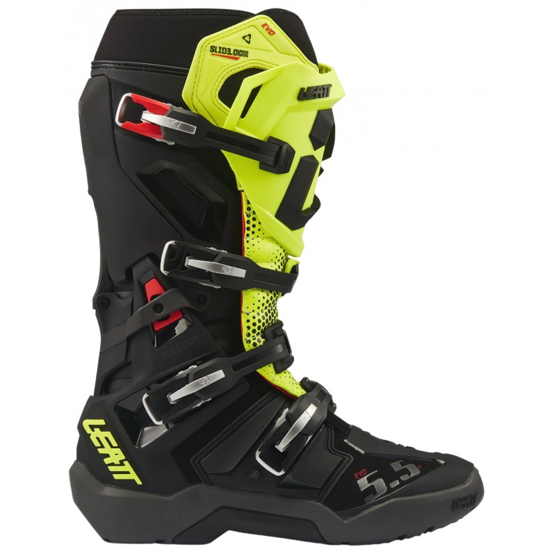 Мотоботи Leatt 5.5 FlexLock Enduro Evo Black/Neon/Yellow