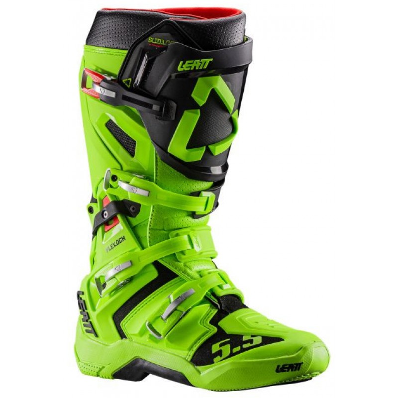 Мотоботы Leatt 5.5 FlexLock Lime Green