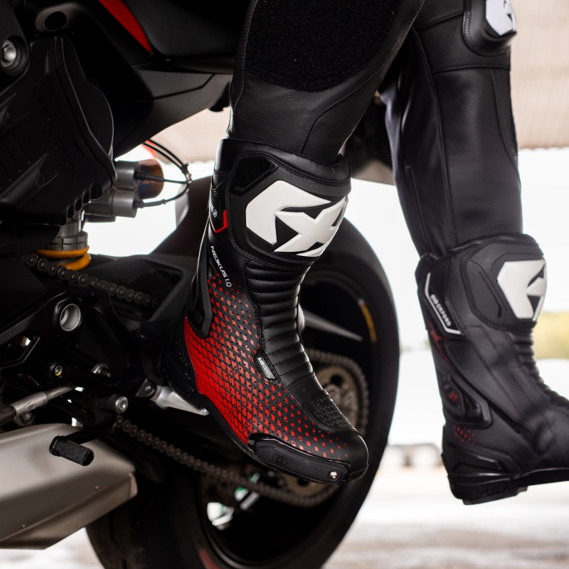 Мотоботи Oxford Nexus 1.0 Air Black/Red