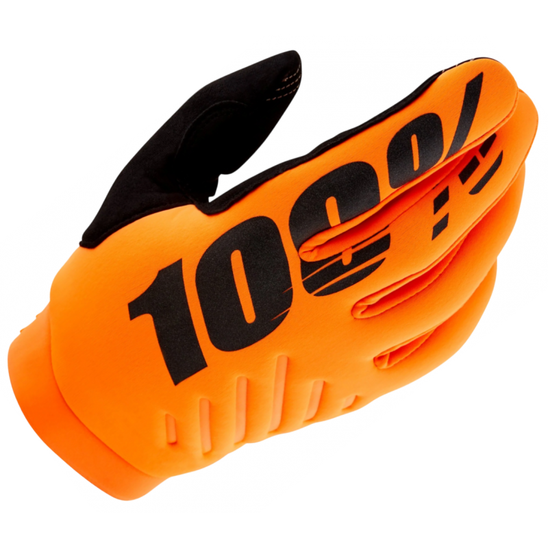 Мотоперчатки 100% Brisker Orange