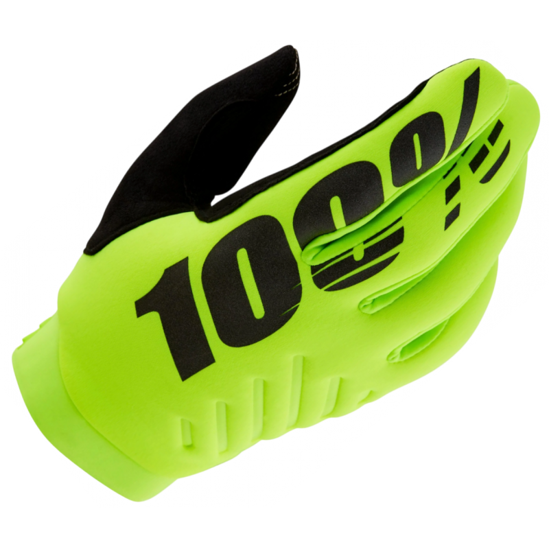 Мотоперчатки 100% Brisker Yellow