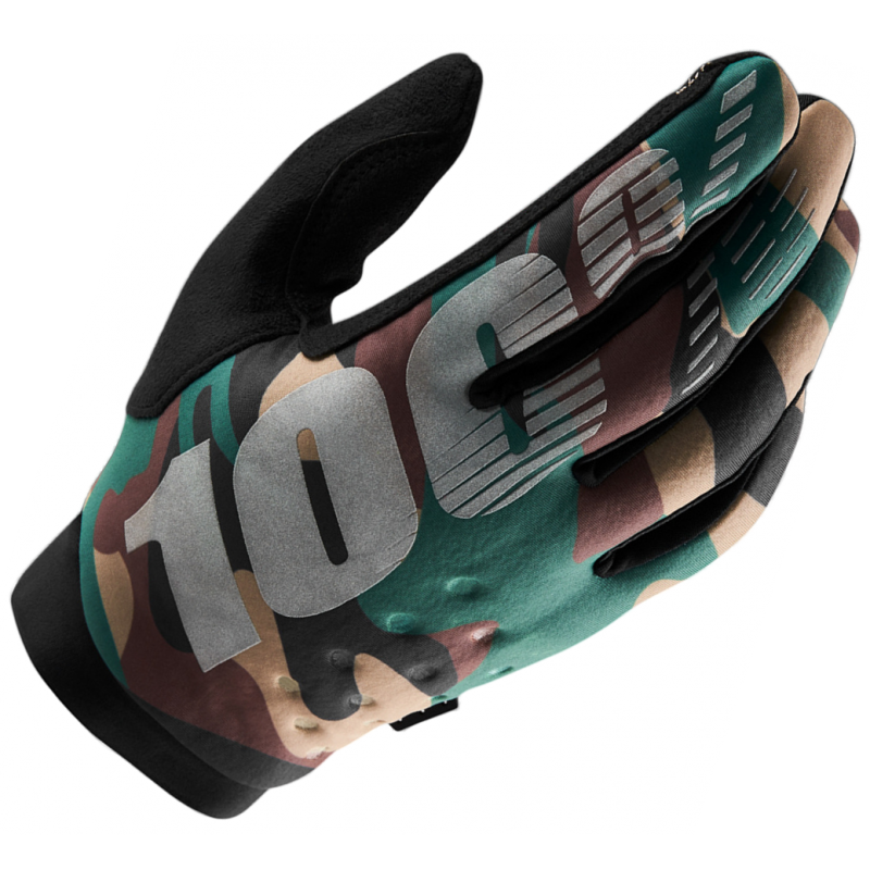 Мотоперчатки 100% Brisker Camo Black