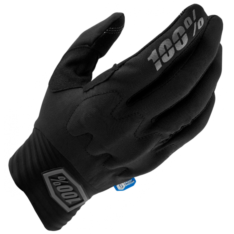 Мотоперчатки 100% Cognito Smart Shock Black
