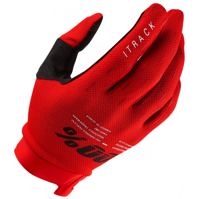 Моторукавиці 100% iTrack Red