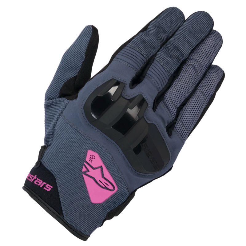 Мотоперчатки женские Alpinestars Chrome Asphalt/Black/Purple Мотоперчатки женские Alpinestars Chrome Asphalt/Black/Purple