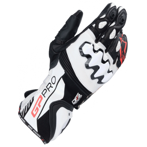 Моторукавиці Alpinestars GP Pro R4 Black/White