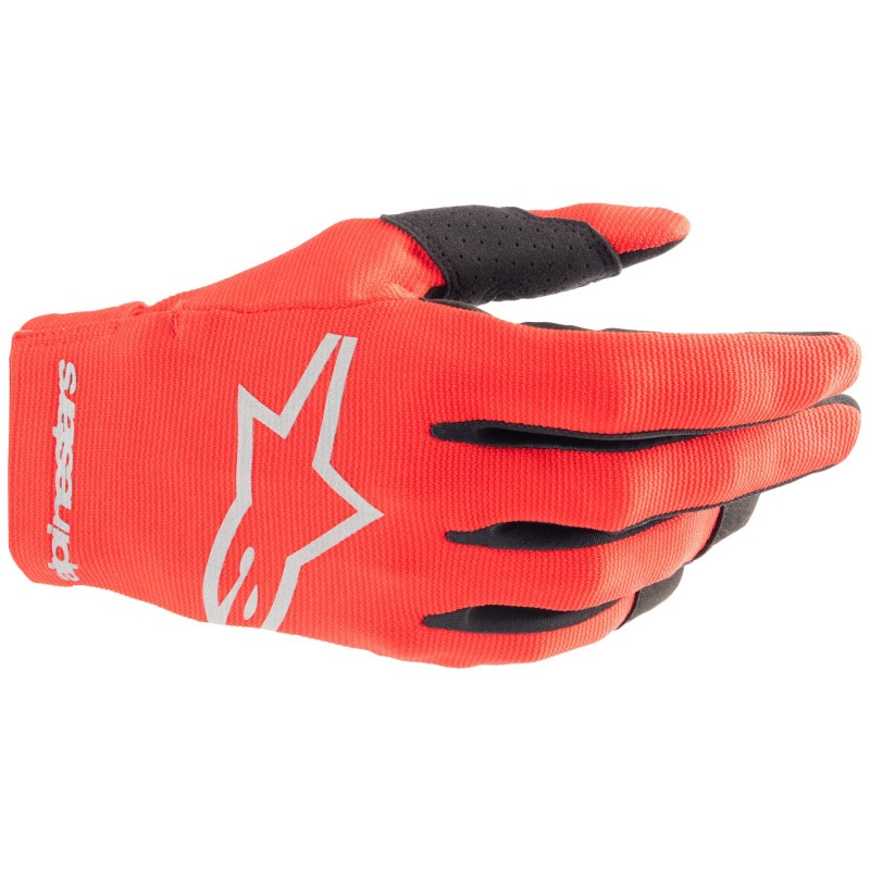 Мотоперчатки Alpinestars Radar Red/Silver Мотоперчатки Alpinestars Radar Red/Silver