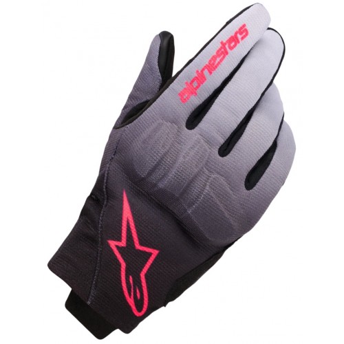 Моторукавиці жіночі Alpinestars Reef V2 Grey/Red/Pink
