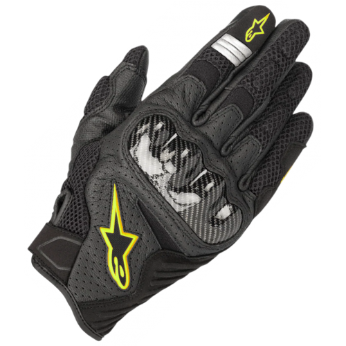 Мотоперчатки Alpinestars SMX-1 Air V2 Black/Yellow