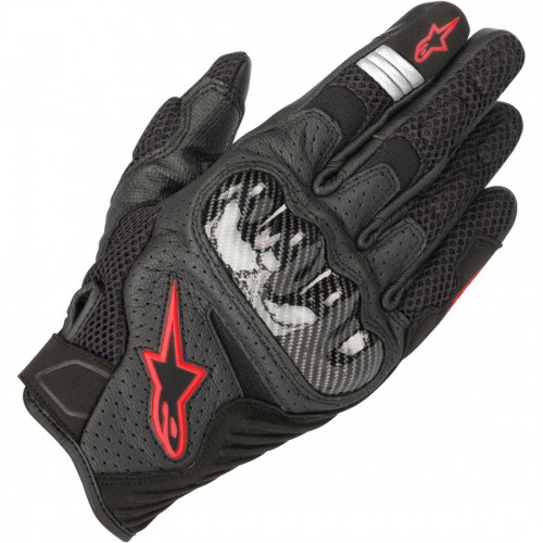 Мотоперчатки Alpinestars SMX-1 Air V2 Black/Red