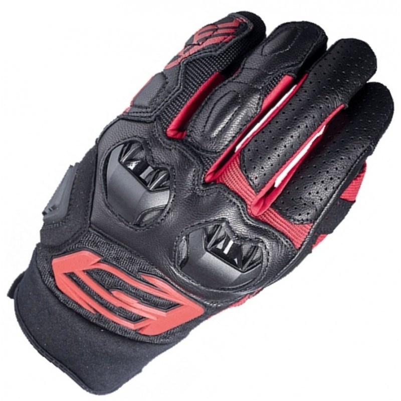 Мотоперчатки FIVE SF3 Black Red