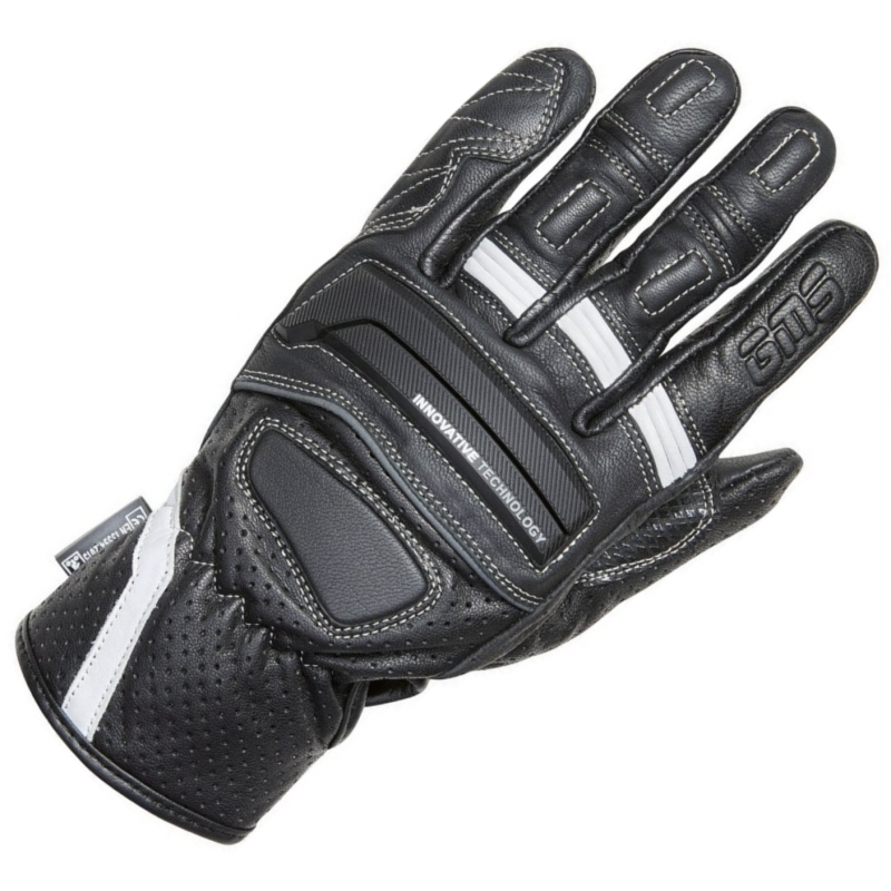 Мотоперчатки GMS Navigator Black White W