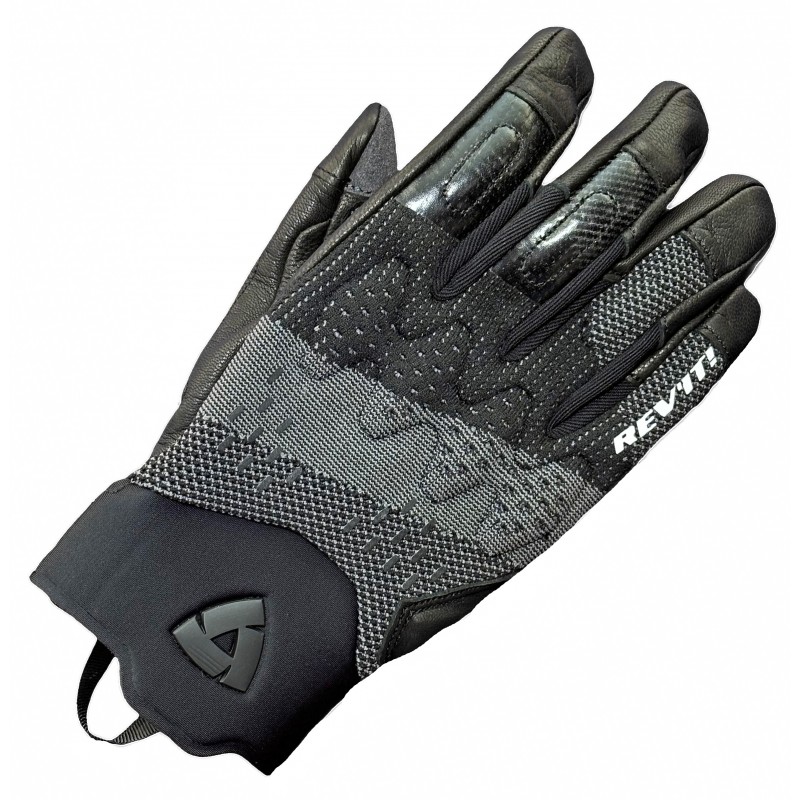 Мотоперчатки REVIT Kinetic Black Grey