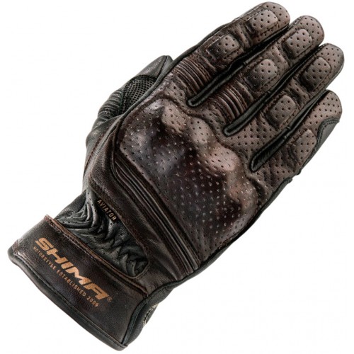Моторукавиці Shima Aviator Dark Brown