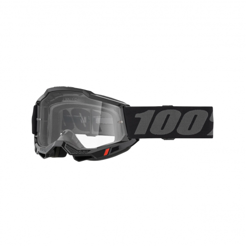 Мотоокуляри кросові 100% Accuri 2 Black Clear