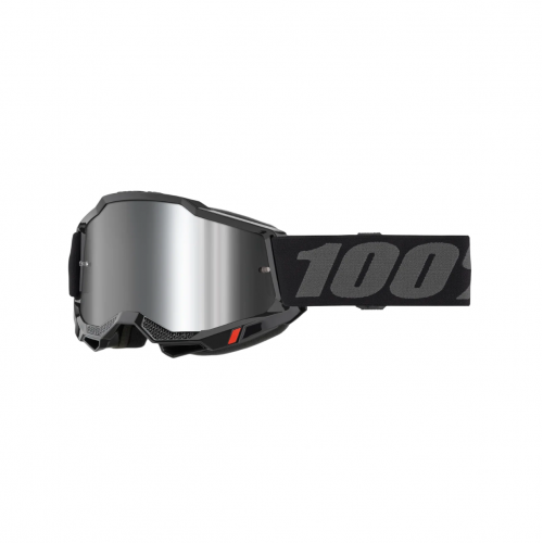 Мотоокуляри кросові 100% Accuri 2 Black Silver