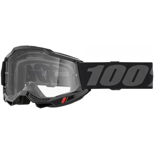 Мотоокуляри маска 100% Accuri 2 Sand Black -Clear