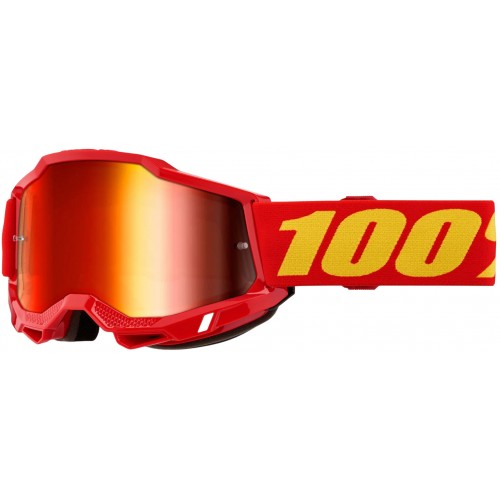 Мотоокуляри маска 100% Accuri 2 Red -Red