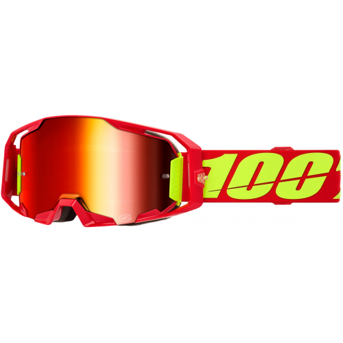 Мотоокуляри маска 100% ARrmatic Red -Red