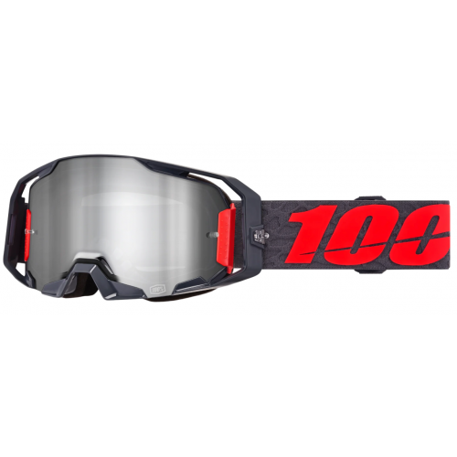 Мотоочки кроссовые 100% Armatic Turo -Silver