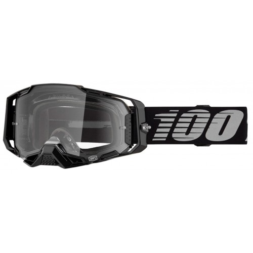 Мотоокуляри маска 100% Armega Black -Clear