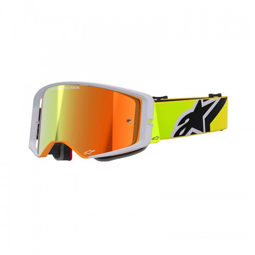 Мотокуляри кроссові Alpinestars Supertech Corp Yellow -Red