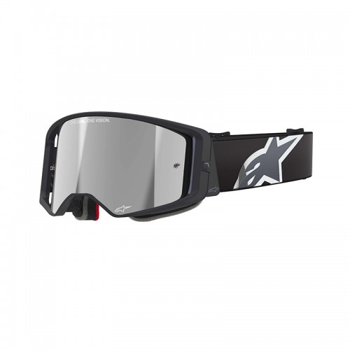 Мотокуляри кроссові Alpinestars Supertech Corp Black/Grey -Silver