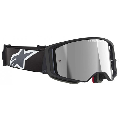 Мотоочки кроссовые Alpinestars Supertech Corp Black/Grey -Silver