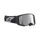 Мотокуляри кроссові Alpinestars Supertech Corp Black/Grey -Silver