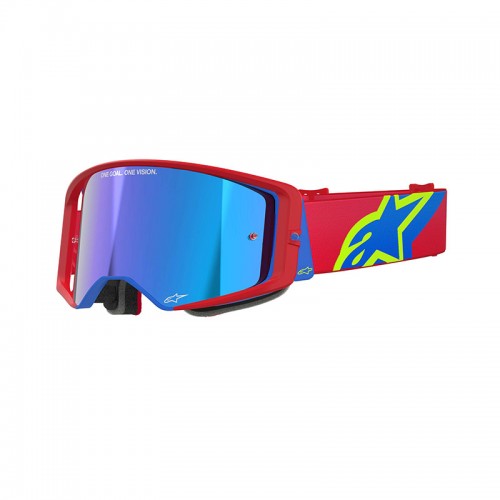 Мотокуляри кроссові Alpinestars Supertech Corp Red/Blue -Blue