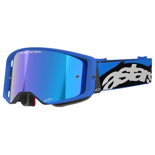 Мотоочки кроссовые Alpinestars Supertech Stream Blue -Blue