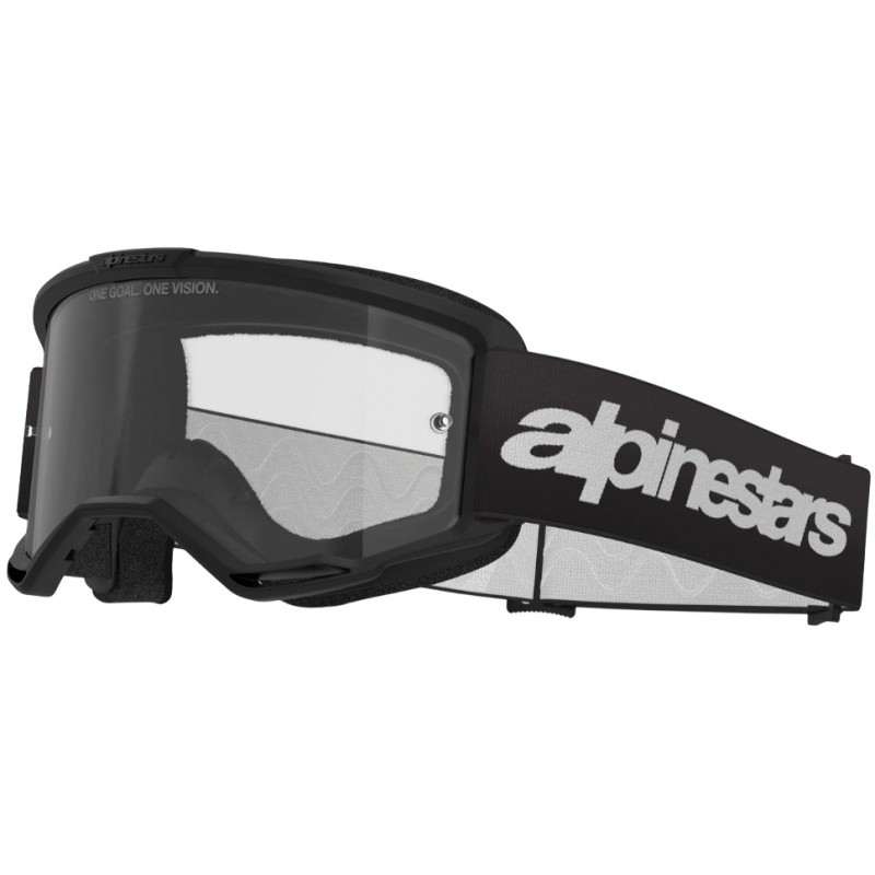 Мотоокуляри Маска Alpinestars Vision 3 Wordmark Black -Clear