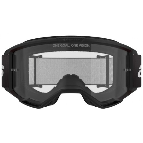 Мотоокуляри Маска Alpinestars Vision 3 Wordmark Black -Clear