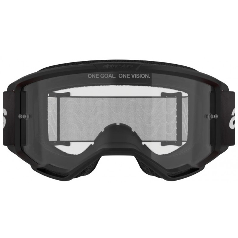 Мотоокуляри Маска Alpinestars Vision 3 Wordmark Black -Clear