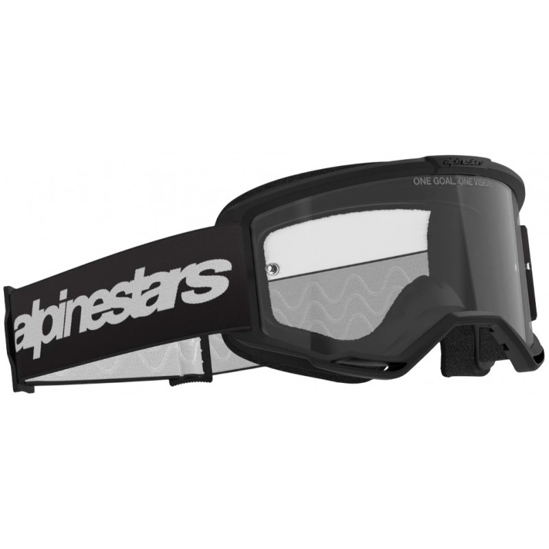 Мотоокуляри Маска Alpinestars Vision 3 Wordmark Black -Clear