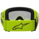 Мотоокуляри Маска Alpinestars Vision 3 Wordmark Yellow -Silver