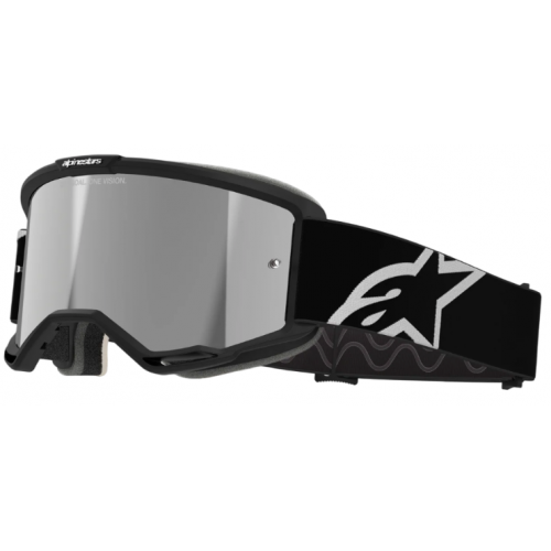 Мотоочки кроссовые Alpinestars Vision 5 Corp Black -Silver