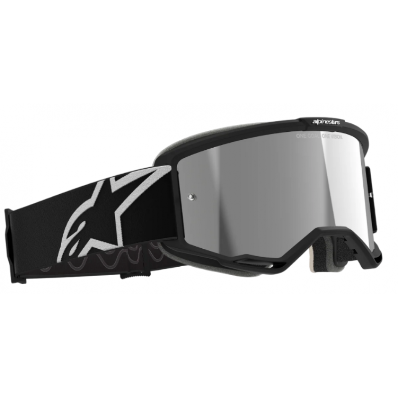 Мотоочки кроссовые Alpinestars Vision 5 Corp Black -Silver