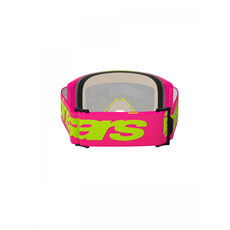 Мотоочки кроссовые Alpinestars Vision 5 Corp Wordmark Pink -Red