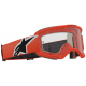 Мотоочки кроссовые Alpinestars Vision 5 Corp Orange -Clear
