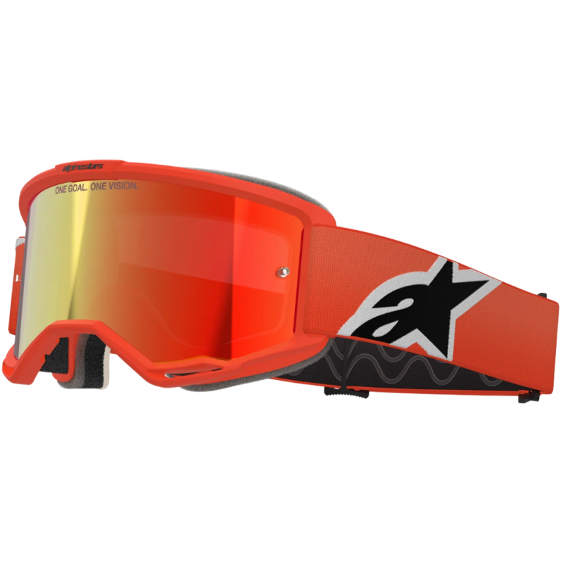 Мотоочки кроссовые Alpinestars Vision 5 Corp Orange -Red