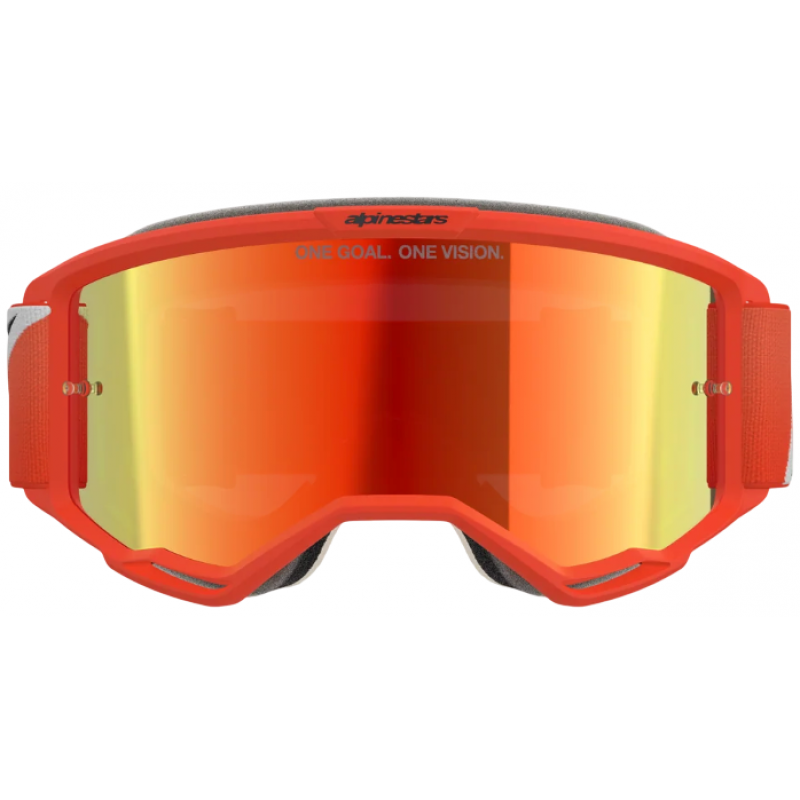 Мотоочки кроссовые Alpinestars Vision 5 Corp Orange -Red