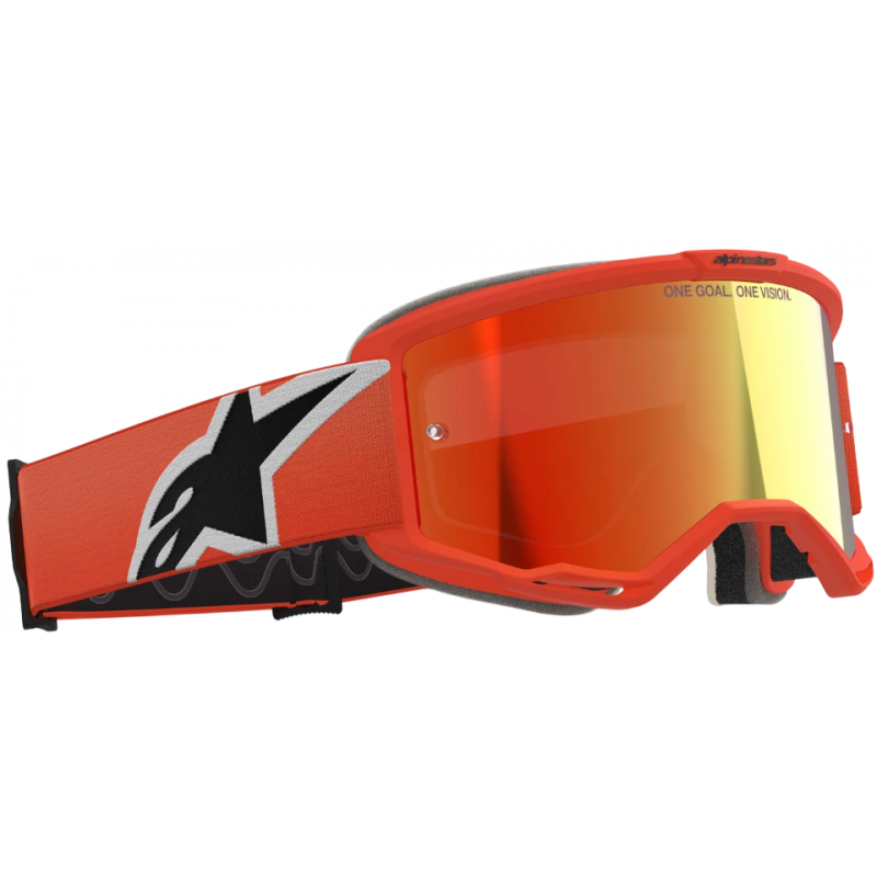 Мотоочки кроссовые Alpinestars Vision 5 Corp Orange -Red