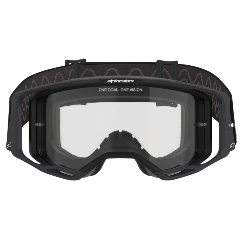 Мотоочки кроссовые Alpinestars Vision 8 Black -Clear Мотоочки кроссовые Alpinestars Vision 8 Black -Clear