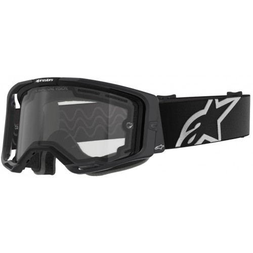 Мотоокуляри Маска Alpinestars Vision 8 Corp Black -Dual Clear