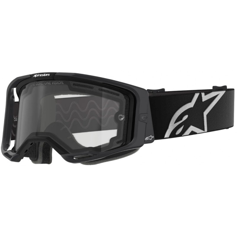 Мотоокуляри Маска Alpinestars Vision 8 Corp Black -Dual Clear