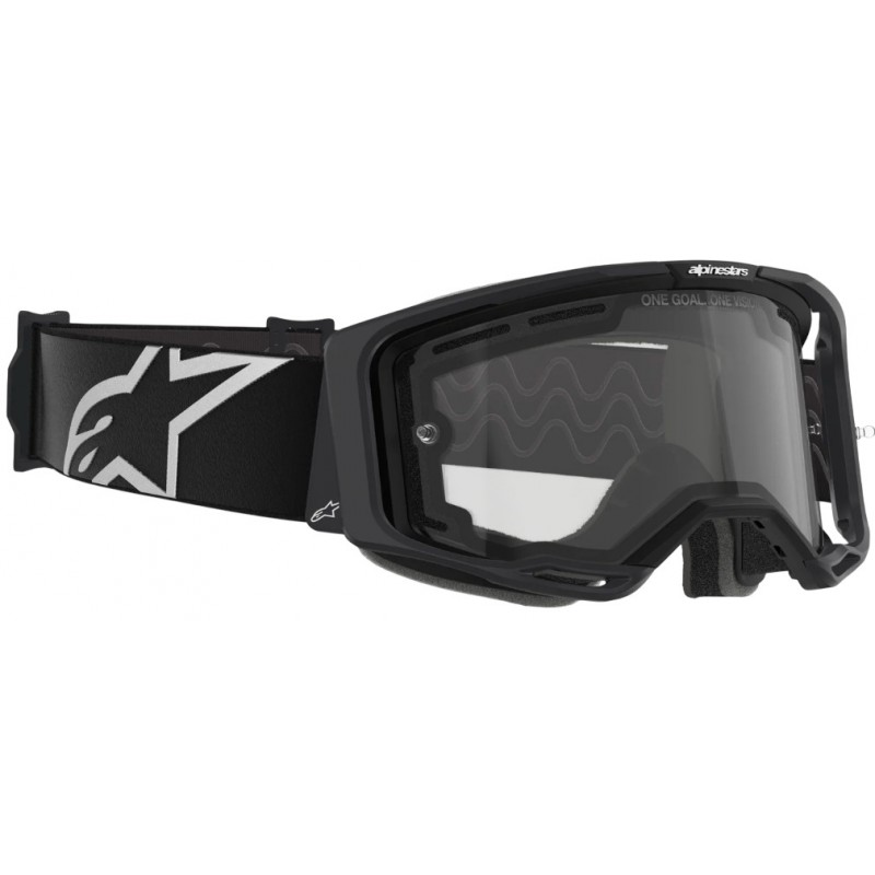 Мотоокуляри Маска Alpinestars Vision 8 Corp Black -Dual Clear